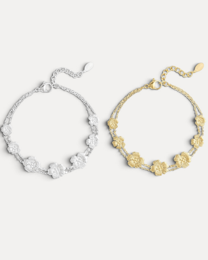 Daisy dubbel Armband