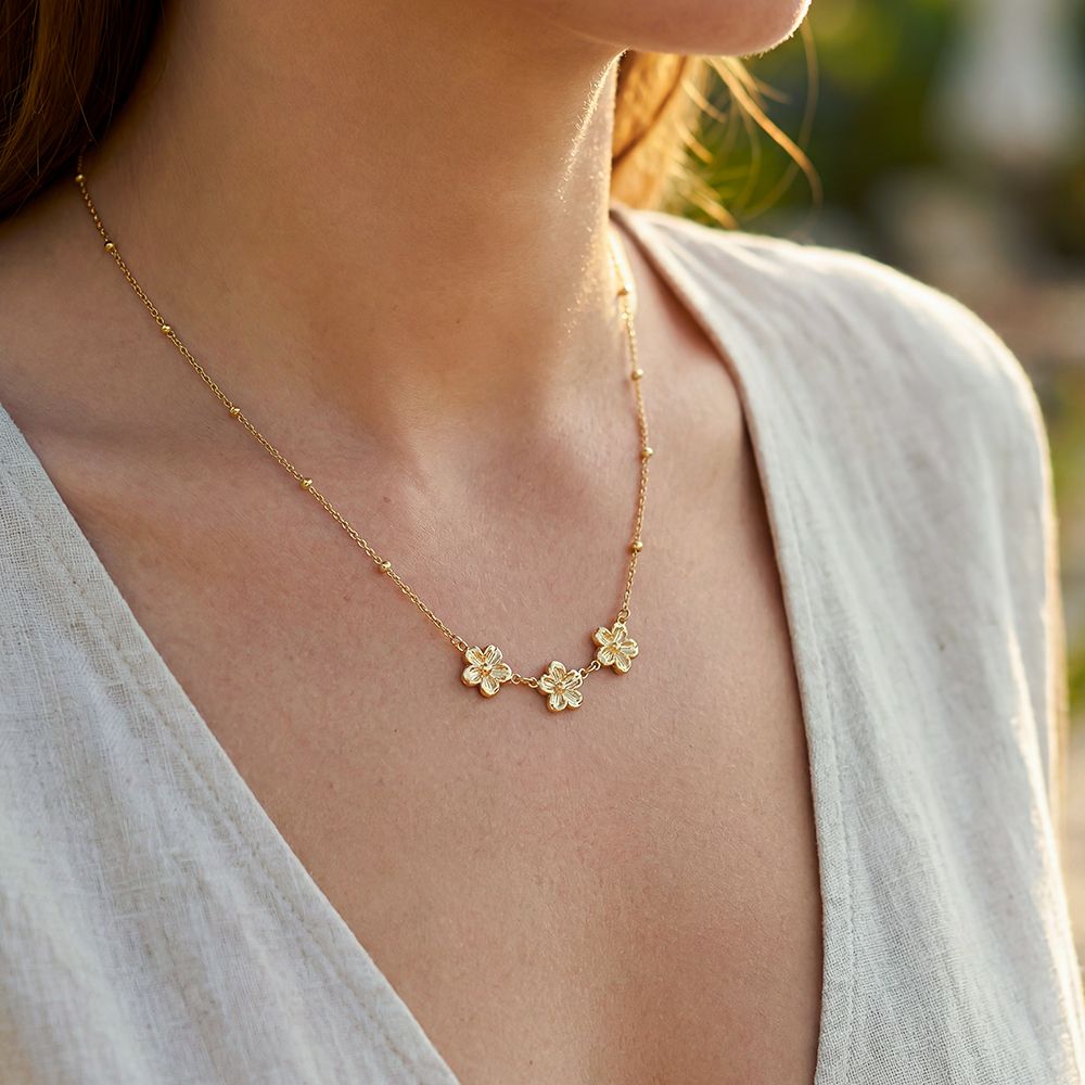 Daisy tripple Halsband