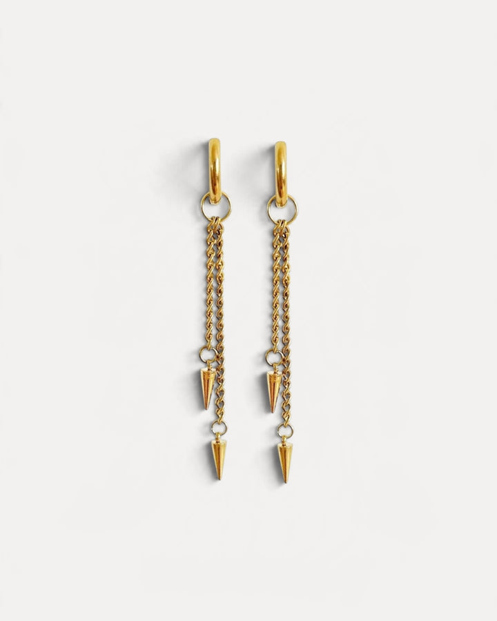 Linn chain örhängen
