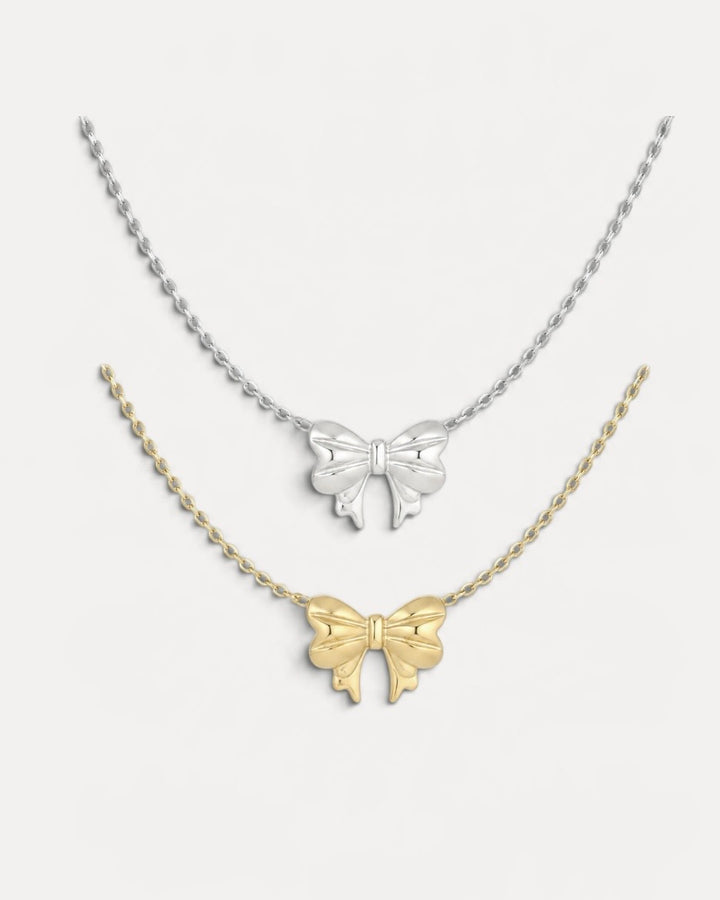 Chunky Bow halsband