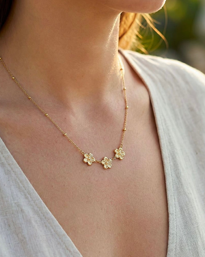 Daisy tripple Halsband